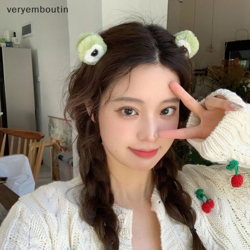 1 Kẹp Tóc Hình Tai Mèo Bằng Lông Nhung Mềm Mại Dễ Thương Dành Cho Bé Gái