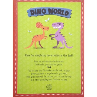 Dino World Activity Book