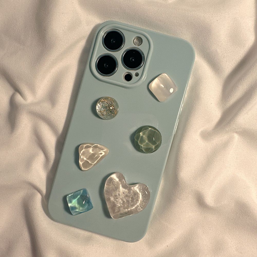 Ốp Điện Thoại TPU Mềm Đính Đá 3D Chống Trượt Chống Rơi Cho IPhone 11 14 13 12 Pro Max