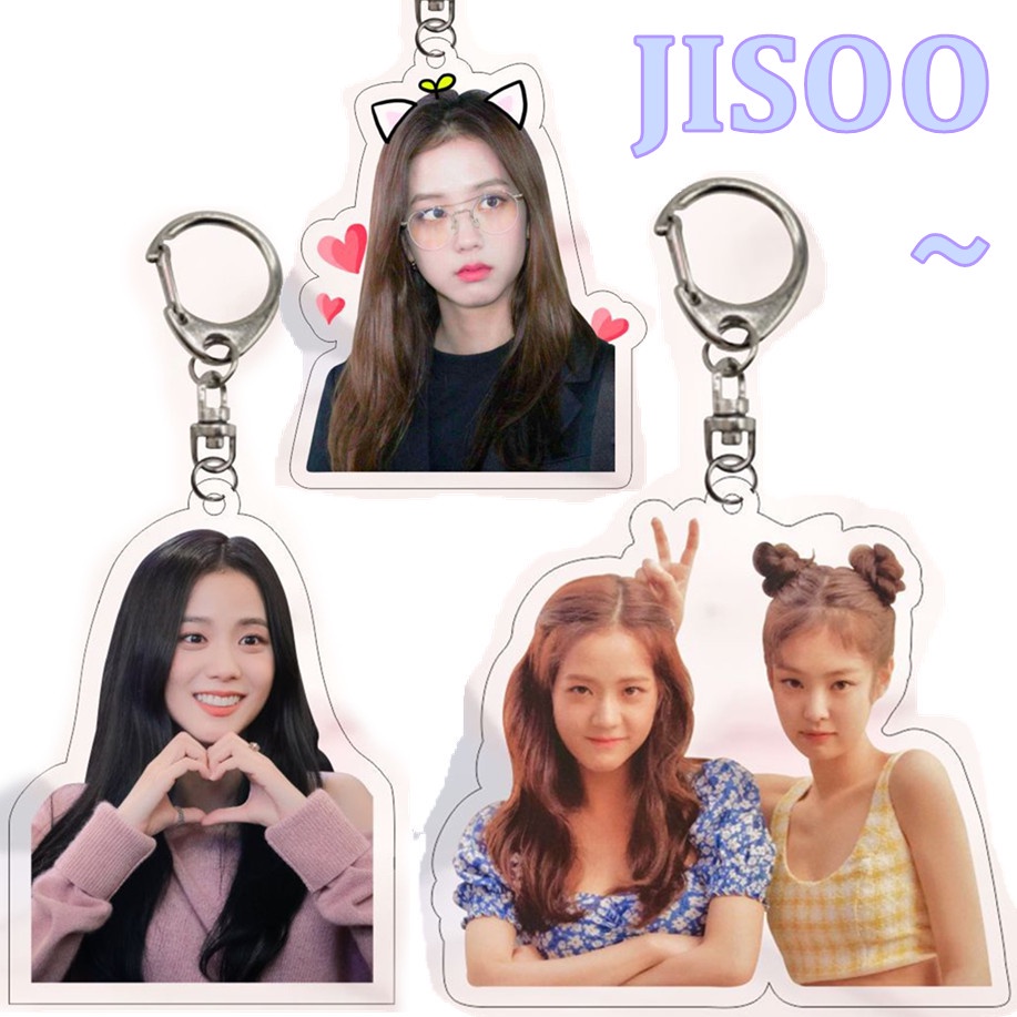 1 Móc Khóa Hình Jisoo Blackpink Bằng Acrylic
