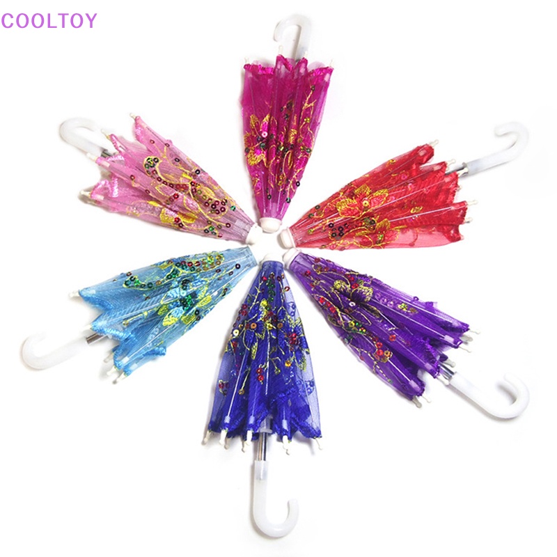 Cooltoy Dù Đồ Chơi BúP Bê Phối Ren Trang Trí Quà Tặng Cho Bé