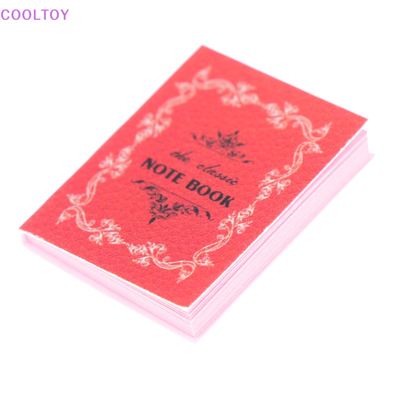 Set 4 Cuốn Sổ Mini Tỉ Lệ 1: 12 Dùng Để Trang Trí Nhà Búp Bê