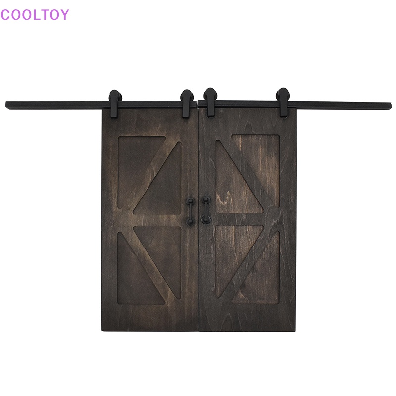 Cooltoy 1 Bộ Mô Hình Cửa Trượt Mini 1: 12 Trang Trí Nhà Búp Bê DIY