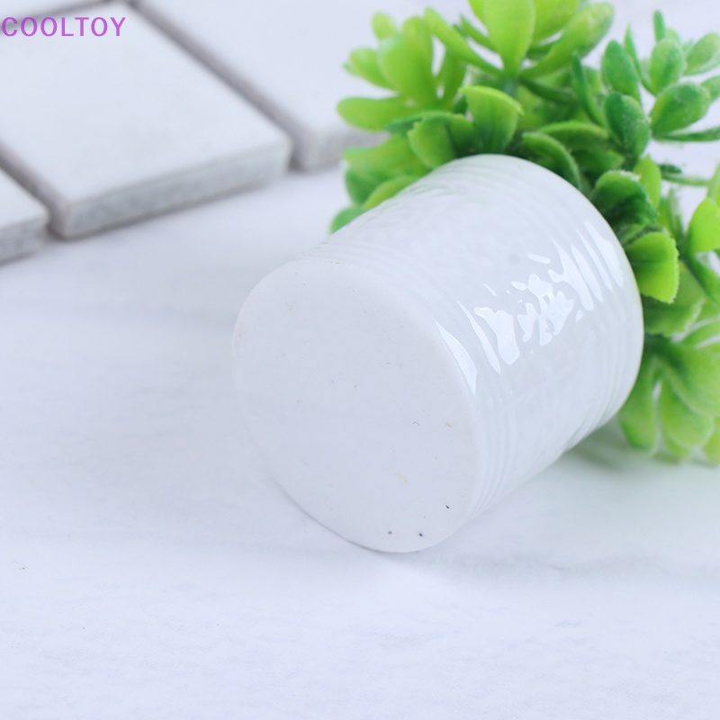 Mô Hình Bình Hoa Giả Bằng Gốm Dùng Trang Trí Nhà Búp Bê