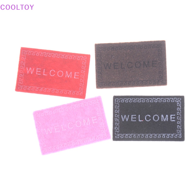 Cooltoy Thảm Lót Sàn Chào Mừng Nhà Búp Bê Đồ Chơi Trẻ Em HOT