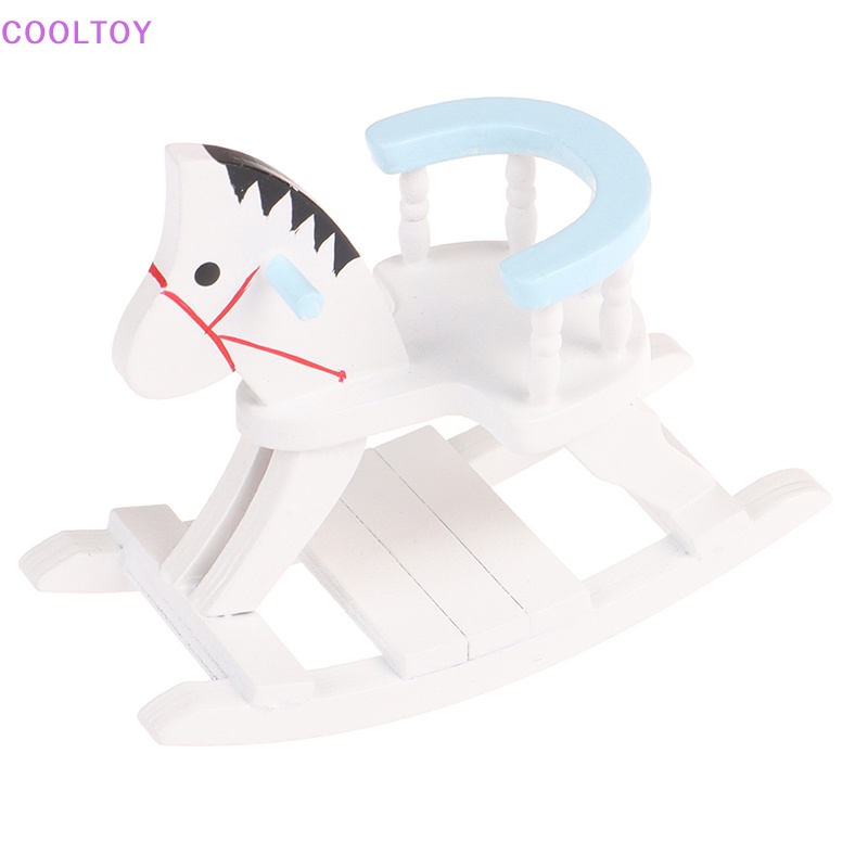 Mô Hình Ghế Ngựa Bập Bênh Tỉ Lệ 1: 12 Trang Trí Nhà Búp Bê