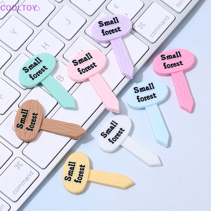Cooltoy Set 10 Mô Hình Biển Báo Rừng Màu Sắc Cỡ Nhỏ 1: 12 Trang Trí Nhà Búp Bê