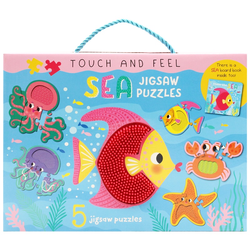 Touch And Feel Jigsaw Puzzles Boxset - Sea