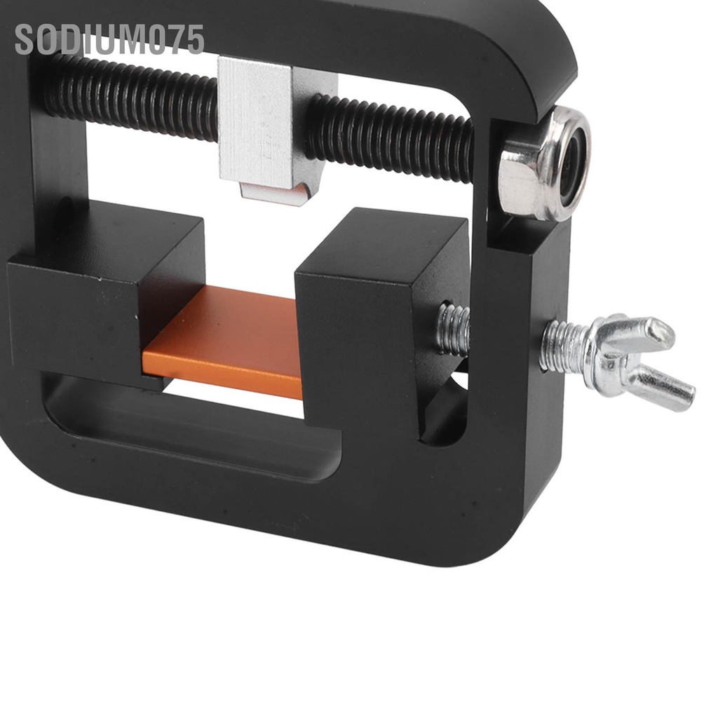 Sodium075 Công cụ đẩy tầm nhìn phía sau Hợp kim nhôm Đen Heavy Duty cho hầu hết các slide vuông