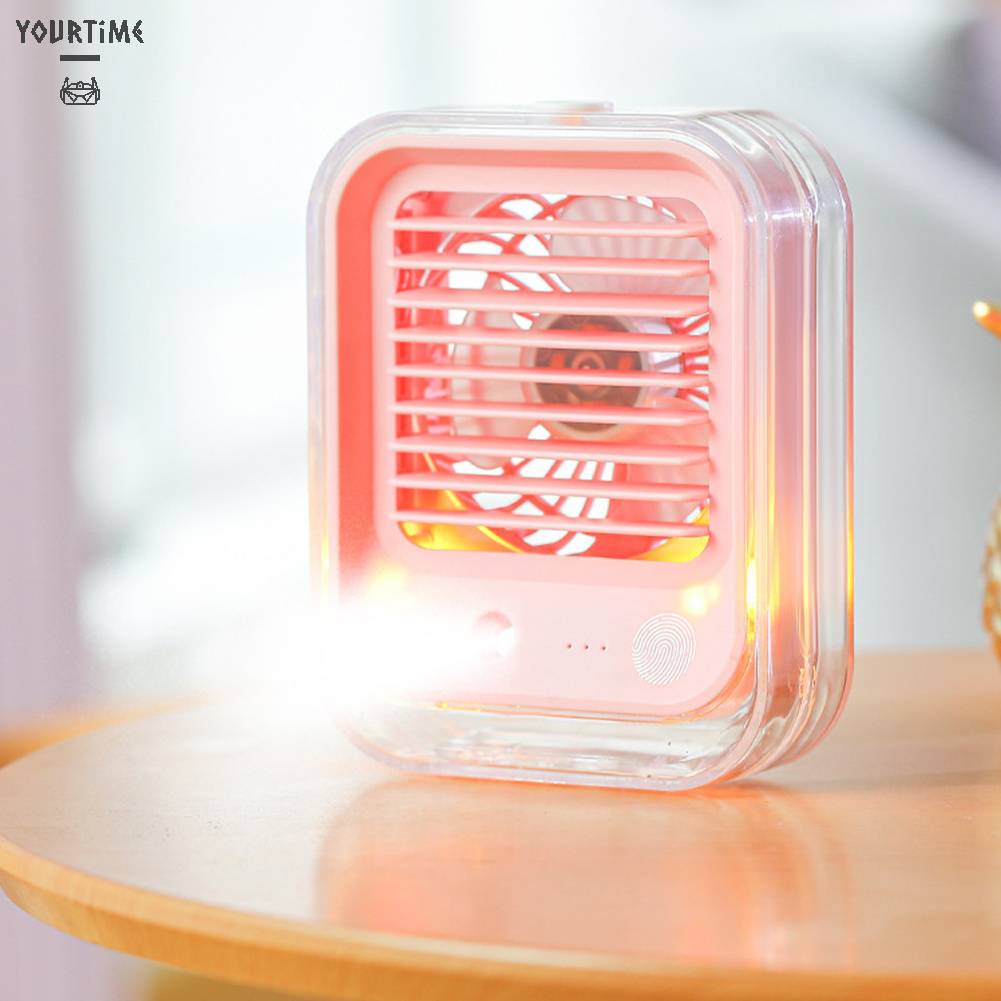 Quạt Phun Sương Làm Mát Mini 330ml Cho Văn Phòng / Nhà Ở / Phòng Ngủ