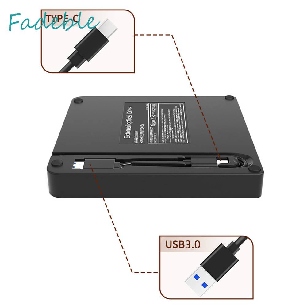 Ổ Đĩa USB 3.0 Và Type-C DVD RW CD Cho Laptop PC