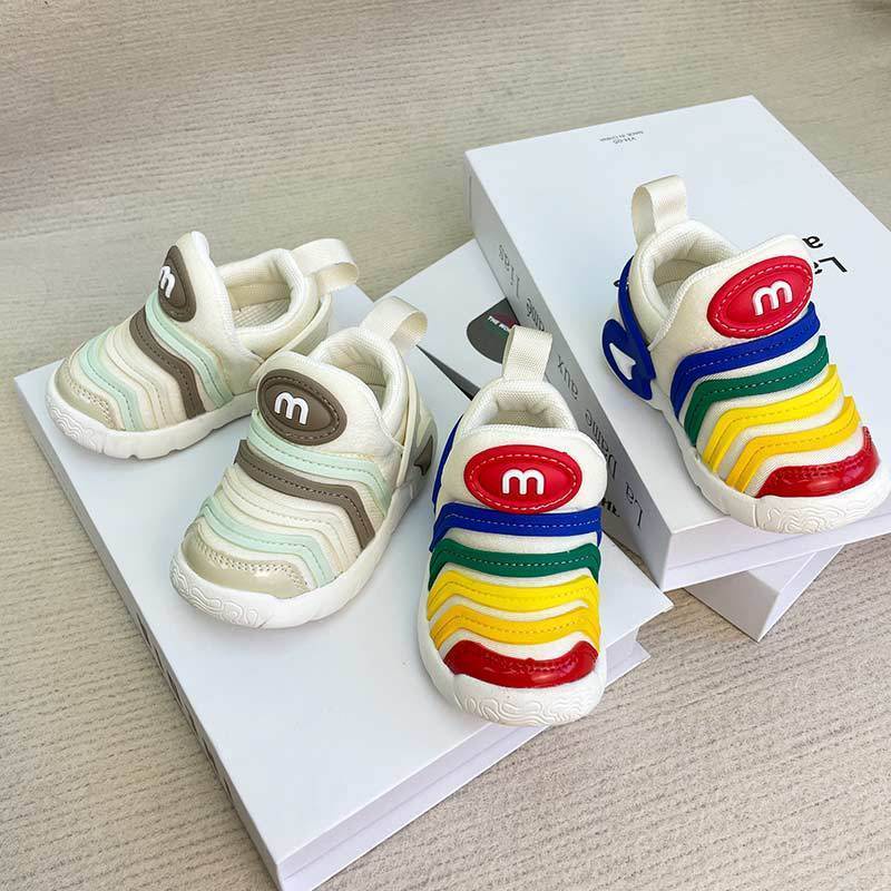 ⭐ Giao Hàng Nhanh Chóng ⭐Giày Lười Đế Mềm Hình Sâu Bướm Dễ Thương Cho Bé