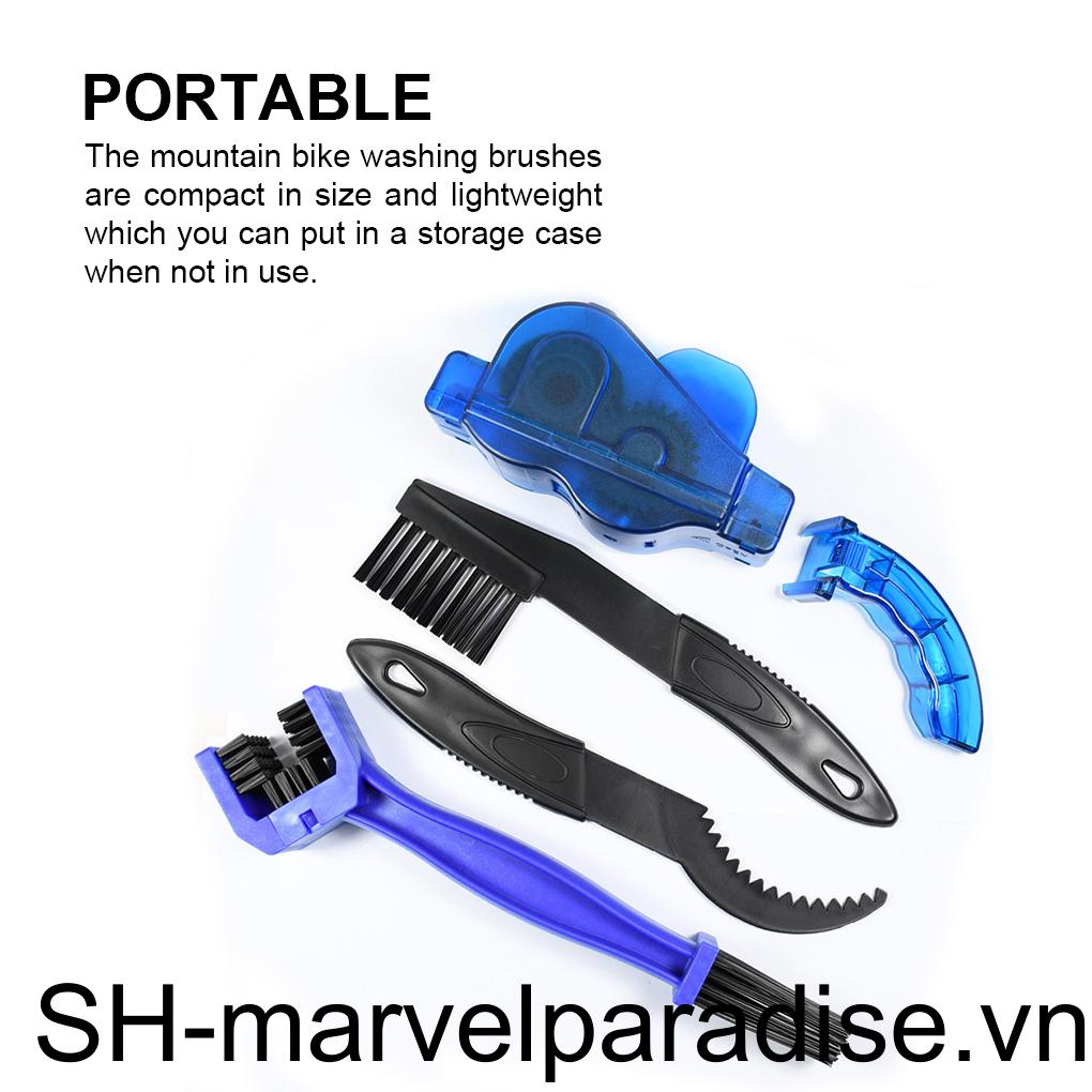 Bộ Dụng Cụ Vệ Sinh Xe Đạp Leo Núi Tiện Lợi