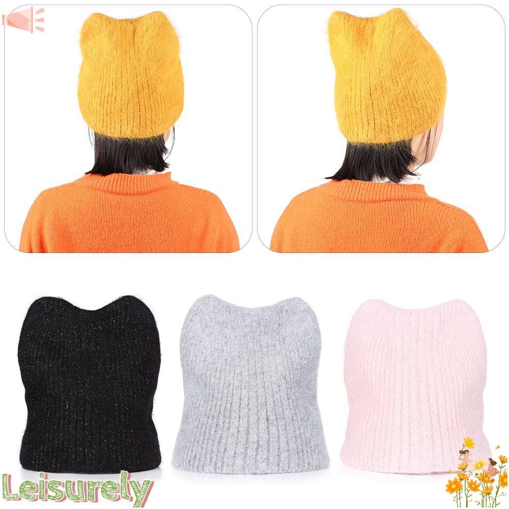 Mũ Len Dệt Kim Thời Trang Mùa Đông Ấm Áp Dành Cho Nữ