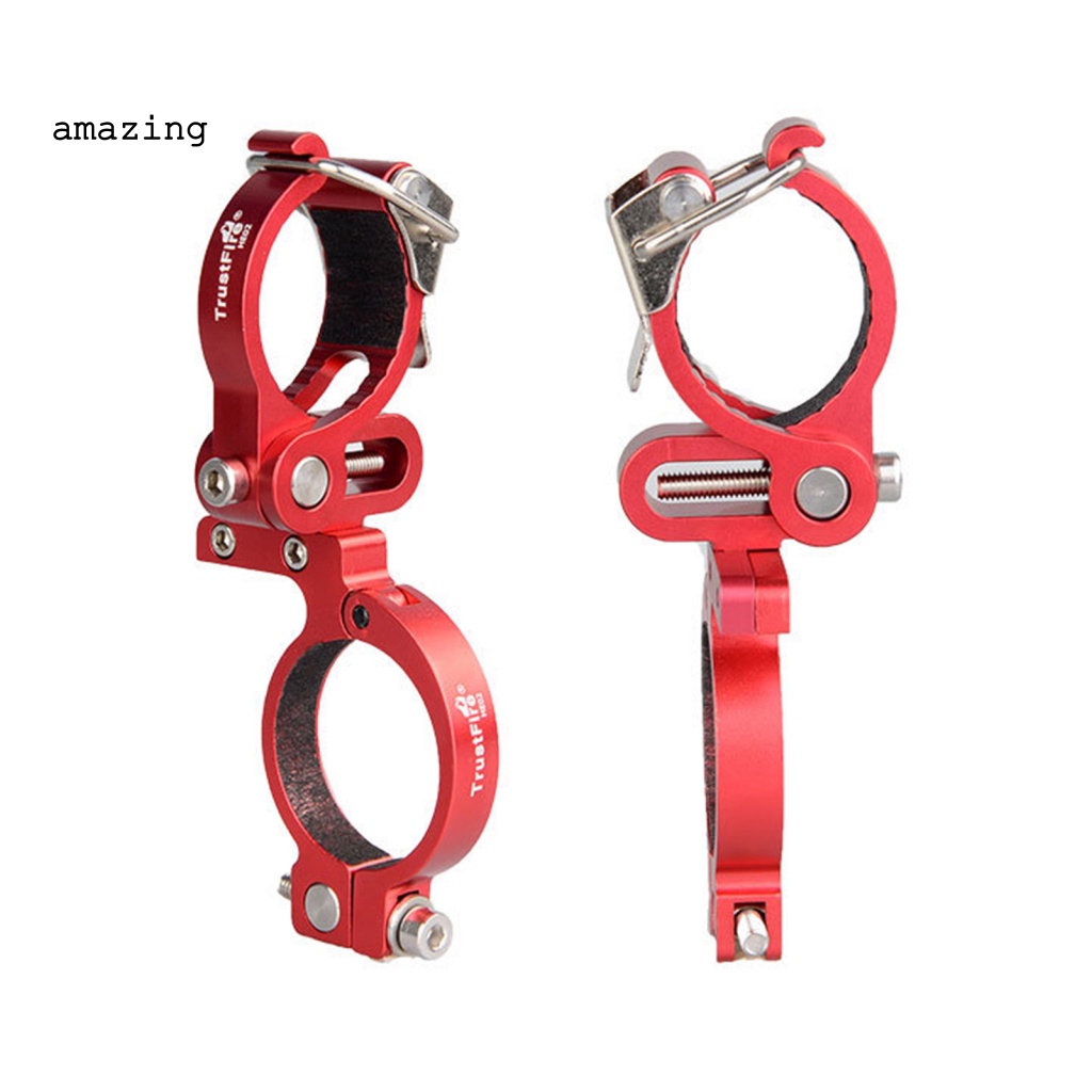 Kẹp Đỡ Đèn Pin CNC Gọn Nhẹ Chống Mài Mòn Cho Xe Đạp