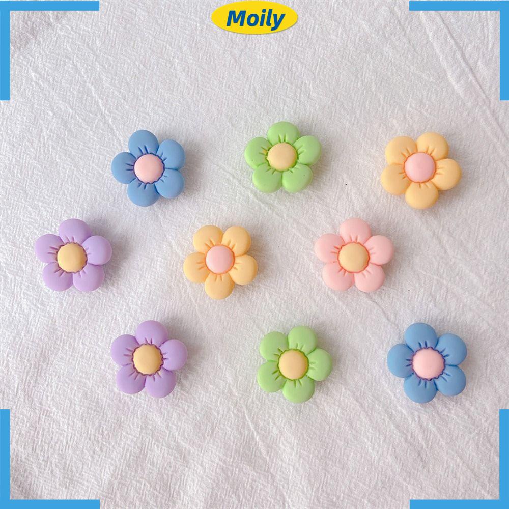 Set 10 Nút Xăng đan Bằng Nhựa Resin DIY Trang Trí Mùa Hè