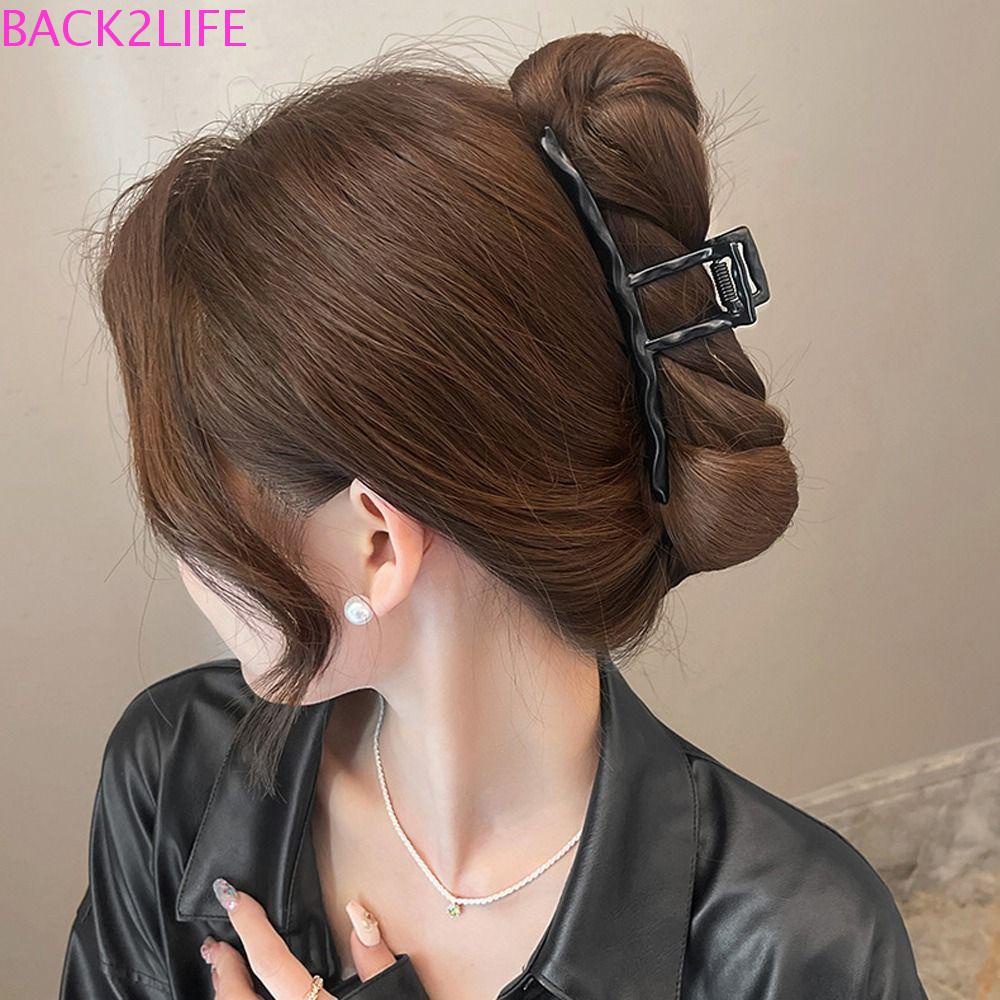 Kẹp Tóc Kim Loại Hình Cá Mập Thời Trang Hàn Quốc Sáng Tạo Cho Nữ BACK2LIFE