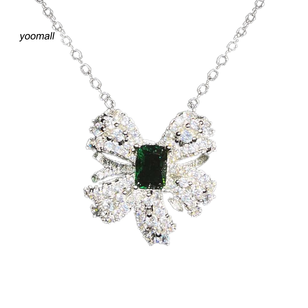 Bộ Trang Sức Vòng cổ / Nhẫn / Bông Tai Bằng Đồng Thiết Kế Tinh Tế Sang Trọng Cho Nữ