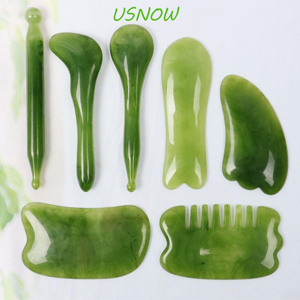Lược Mát Xa Mặt Và Cổ Bằng Nhựa Resin Giúp Thư Giãn Cho Nữ
