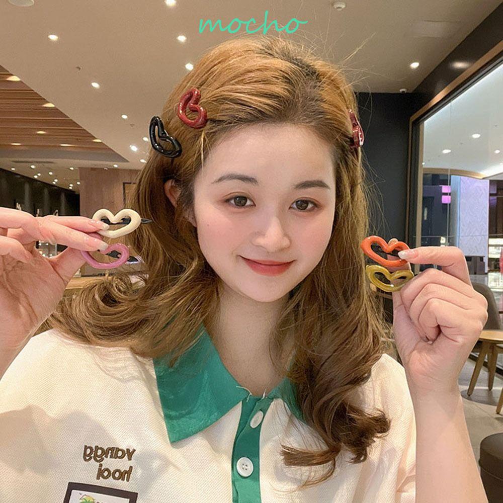 Kẹp Tóc Hình Trái Tim Dễ Thương Dành Cho Nữ Y2K