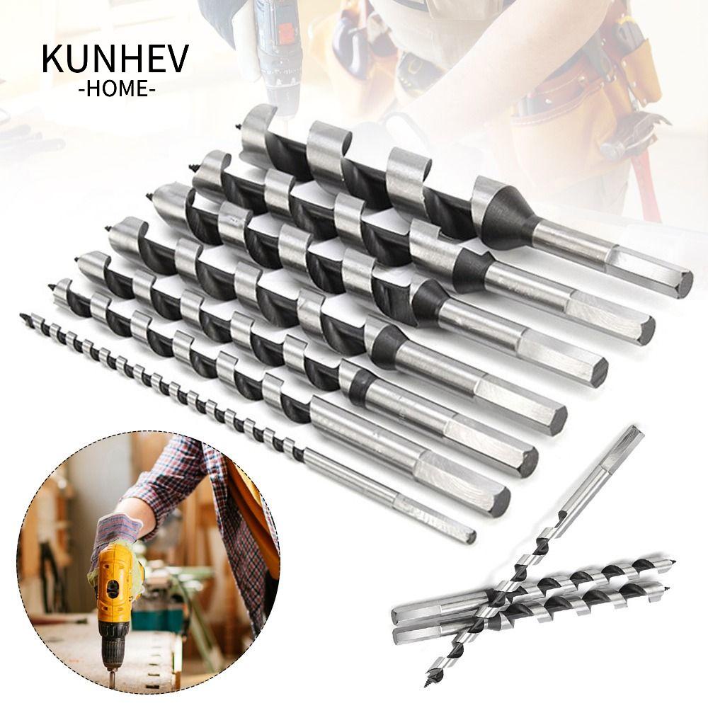 KUNHEV Mũi Khoan Gỗ Xoắn HSS Thiết Kế Mới Tiện Lợi Dễ Dùng
