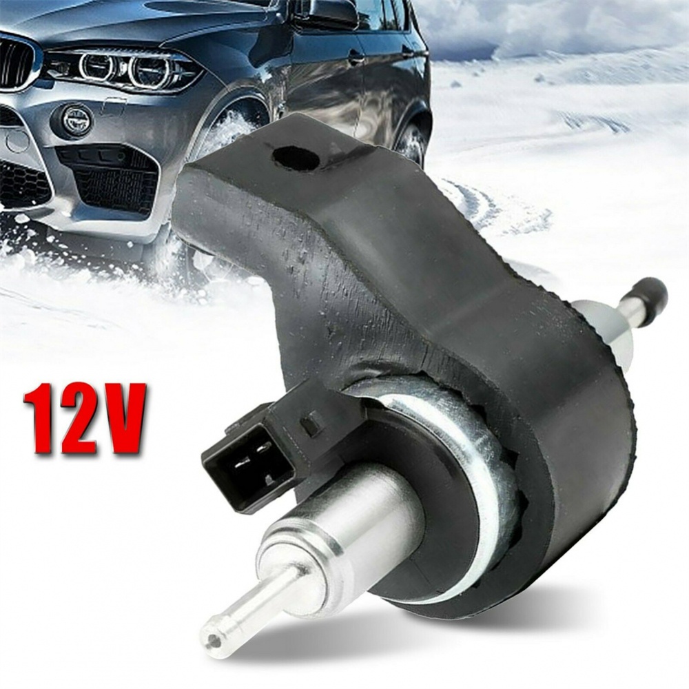 Bộ Dụng Cụ Bơm Nhiên Liệu 12V Màu Đen Cho Xe Hơi