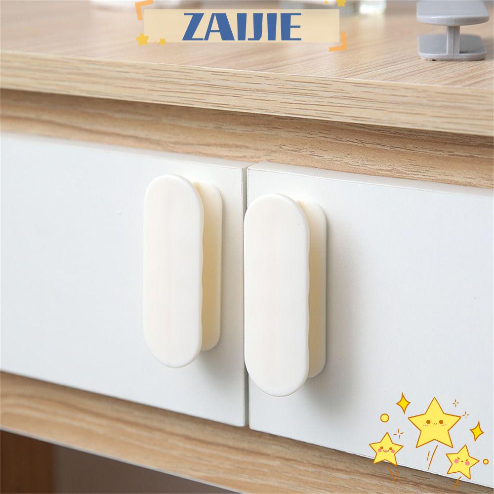 Set 2 Tay Nắm Cửa / Ngăn Kéo Tủ Đa Năng Tiết Kiệm Không Cần Đục Lỗ 24 Độc Đáo Tiện Dụng