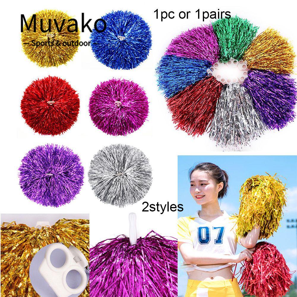 MUVAKO 1 / 1 Cặp Mặt Nạ Hóa Trang  Họa Tiết Hoa Hai Lỗ Có Tay Cầm