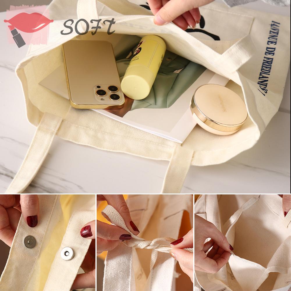 Túi Xách Đeo Vai Vải Bạt Có Khóa Kéo Thời Trang Xuân Thu Cho Nữ