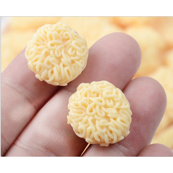 Mô hình miến mì tôm phụ kiện trang trí slime | Mini House