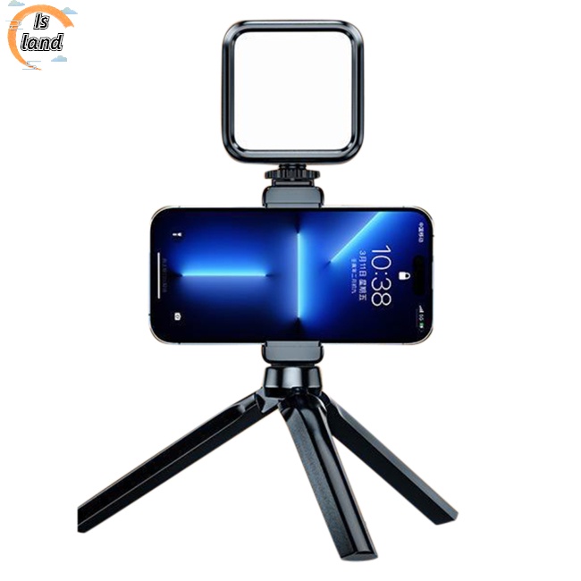 Đèn Rgb Mini Cầm Tay Có Kẹp Gắn Điện Thoại Di Động Hỗ Trợ Chụp Ảnh Selfie