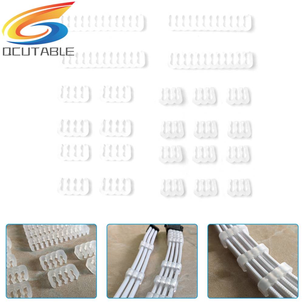 Set 24 Lược Chải Dây Cáp 6 / 8 / 24 Pin Cho Máy Tính 3.0-3.6mm