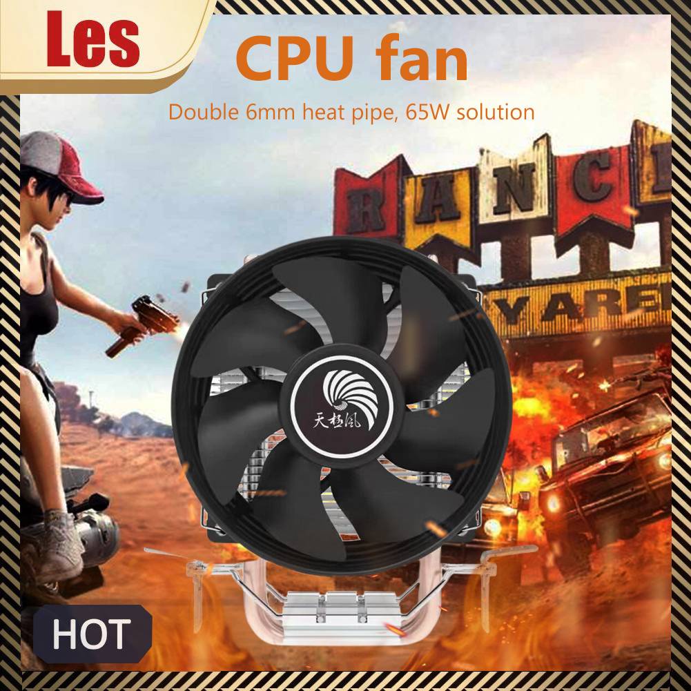 Quạt TảN NhiệT CPU DC 12V Cho Intel / AMD