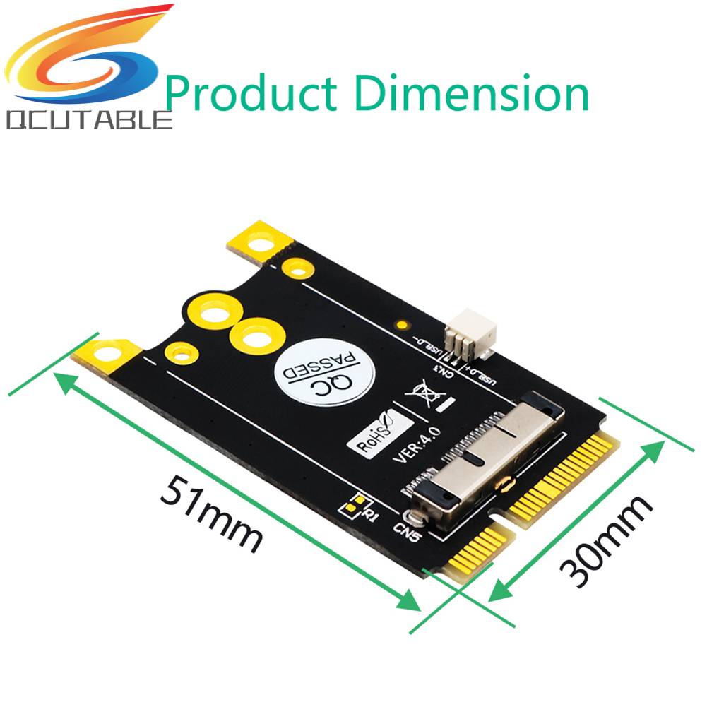 Mô Đun Chuyển Đổi PCI-e Mini Sang 12 + 6 Pin WiFi WLAN