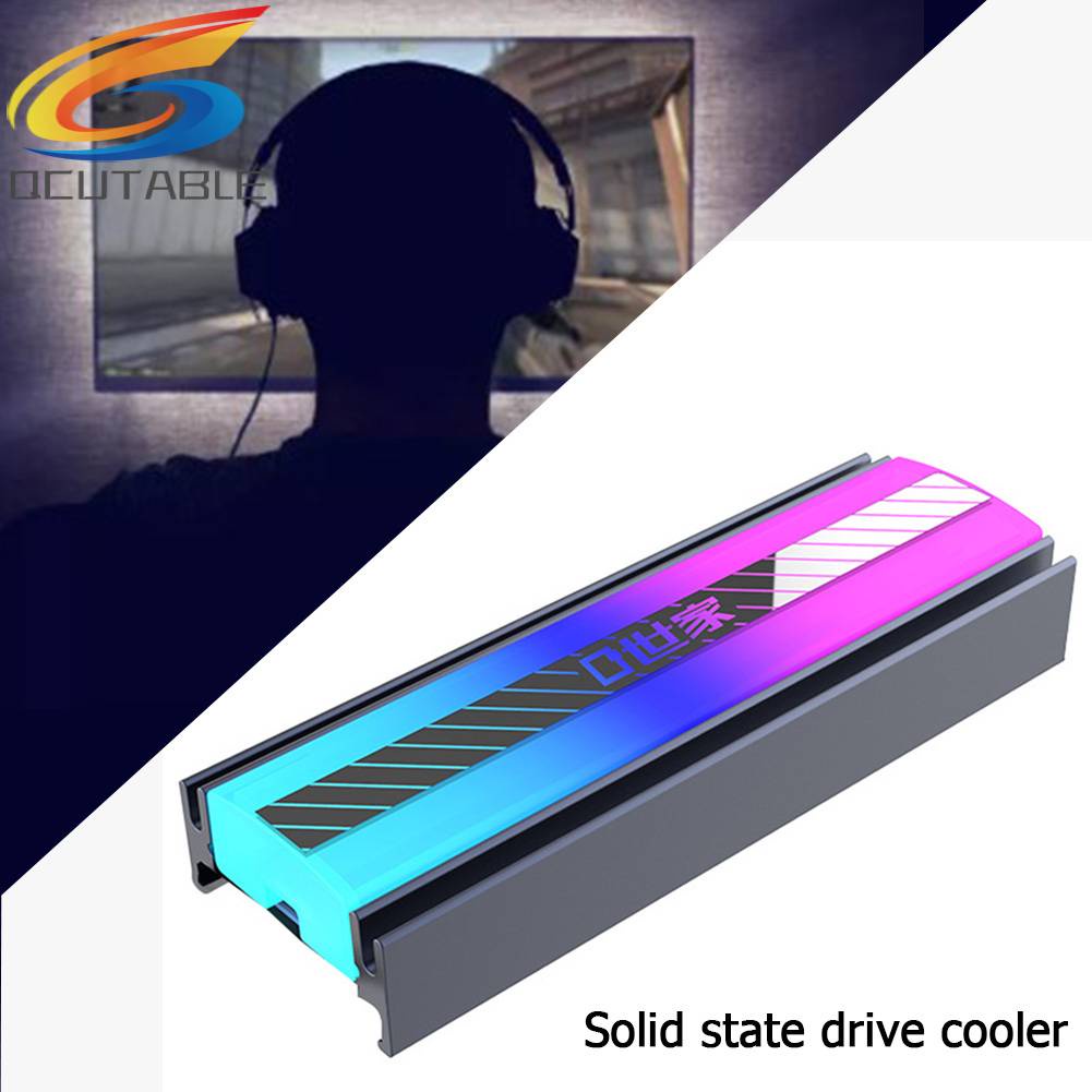 Tản NhiệT M.2 SSD 5V 3Pin ARGB 2280 Cho Ổ CứNg