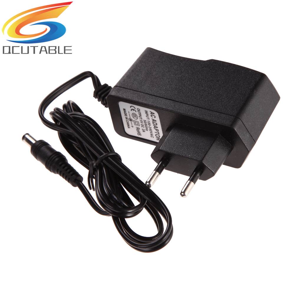 Phích Cắm Sạc EU AC 100-240V DC 5.5mm x 2.5MM 5V 2A 2000mA