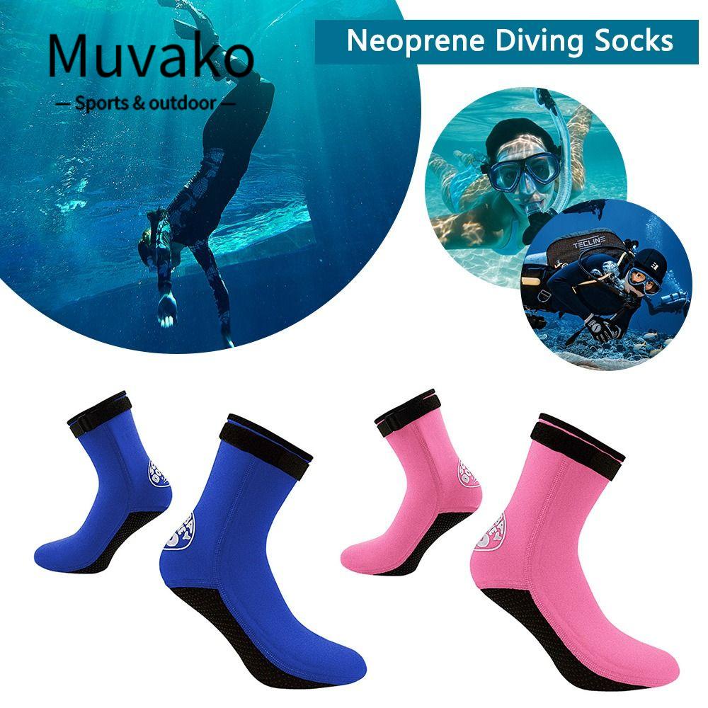 MUVAKO Vớ Lặn Dày 3mm Giữ Ấm  Neoprene