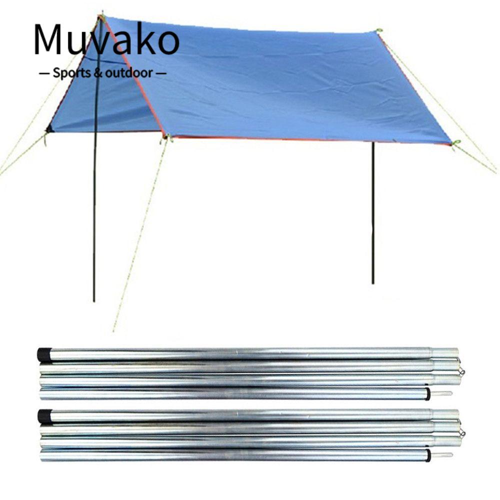 MUVAKO Bộ 8 Cọc Dựng Lều Bằng Hợp Kim Nhôm