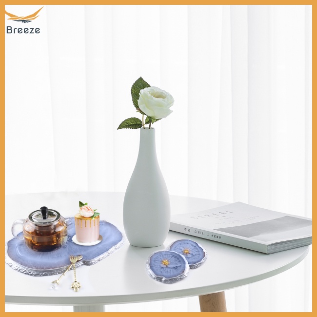 Bộ 5 Khuôn Silicone Làm Đế Lót Ly Đa Năng Diy