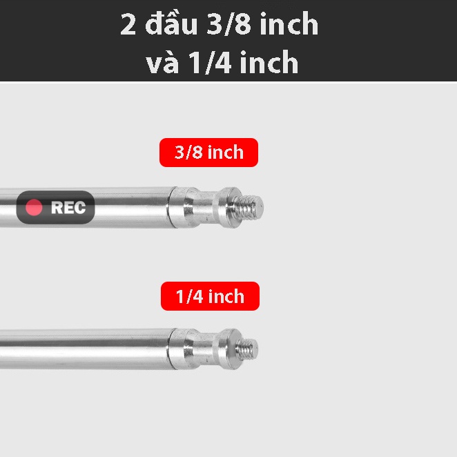 Tay Arm treo đèn, boom nối dài chân C-Stand