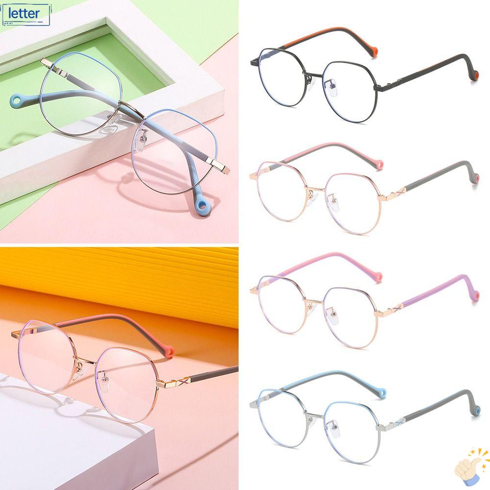Mắt Kính Chống Ánh Sáng Xanh Siêu Nhẹ Thoải Mái Thời Trang Bảo Vệ Mắt Cho Bé Trai Và Bé Gái