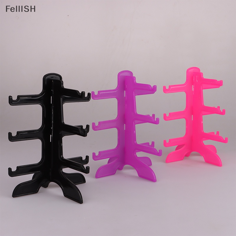 [Felli] Giá Đỡ Trưng Bày Mắt Kính / Trang Sức / Mắt Kính 3 Tầng Sáng Tạo Và Thiết Thực 439br