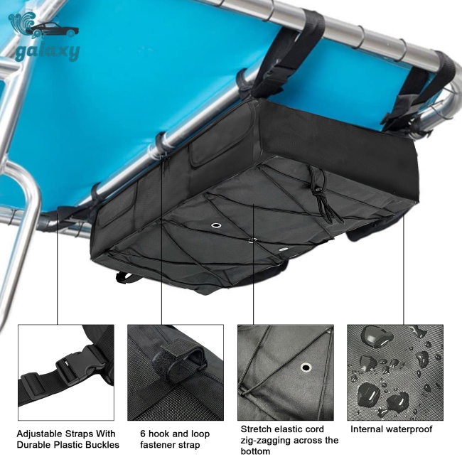 Galaxy Túi Vải Oxford 600d Cỡ Lớn Chống Thấm Nước Đựng Đồ Tiện Dụng