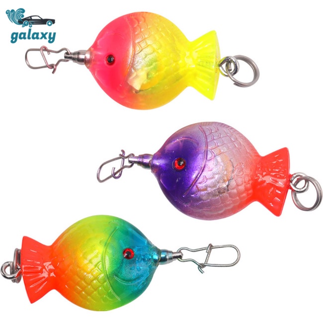 Galaxy Đèn Led Câu Cá Phát Sáng Nhiều Màu Tích Hợp Pin Gọn Nhẹ Chống Thấm Nước Độ Sáng Cao