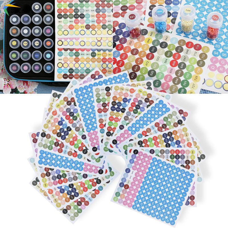 Túi Đựng Chỉ Thêu Chữ Thập Nhiều Màu Sắc