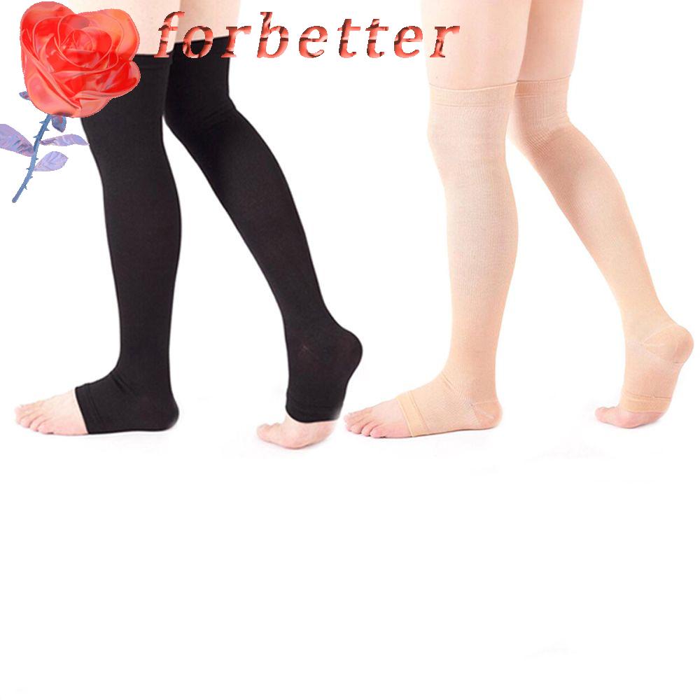 Tất Nén Bảo Vệ Bắp Chân Hở Ngón Mềm Mại Giúp Định Hình Làm Đẹp