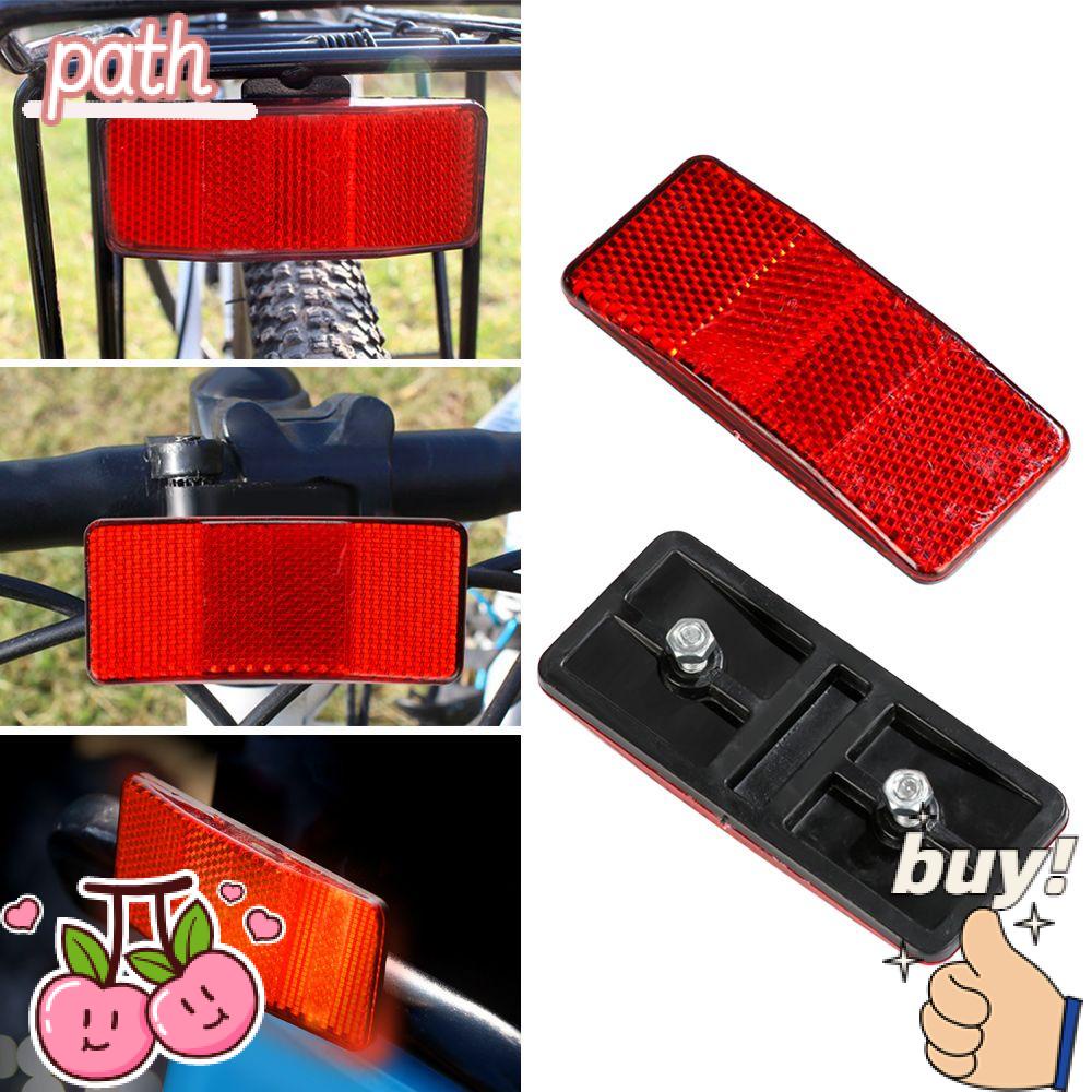 PATH Set 2 Đèn Phản Quang Cảnh Báo Gắn Đuôi Xe Đạp