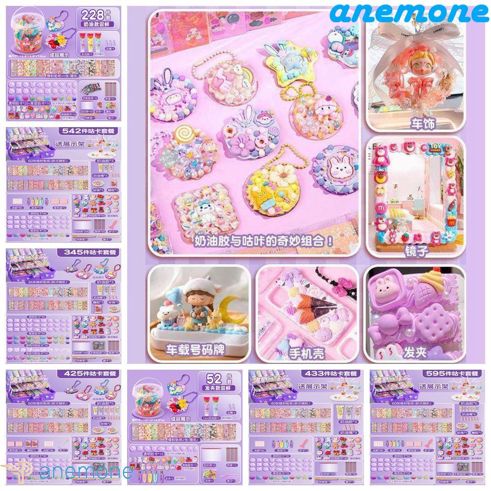 Bộ Sticker Dán Thẻ Bài Goo / Kem / Guka Trang Trí Dễ Thương Cho Trẻ Em