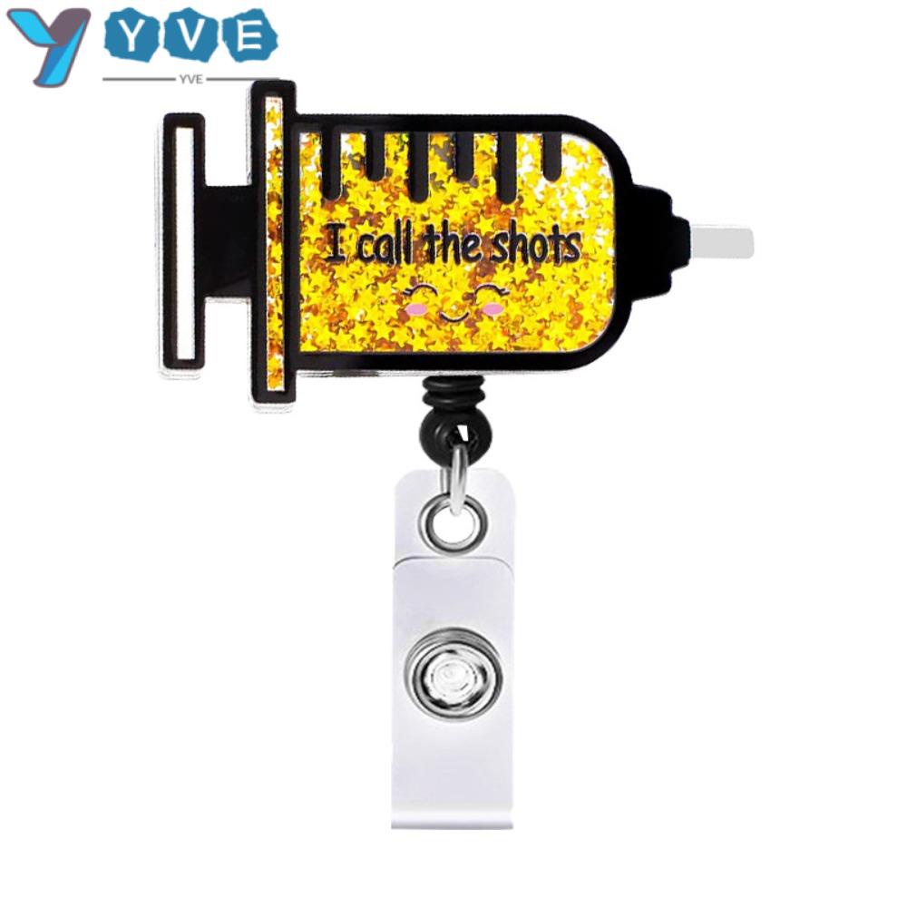 YVE Móc Khóa Hình Ống Kim Tiêm Sáng Tạo