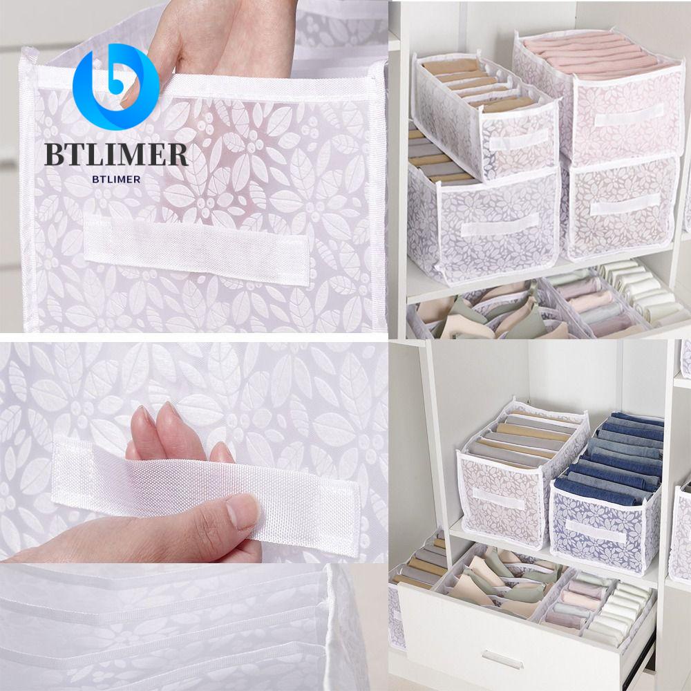 BTLIMER Hộp Đựng Quần Jean Chia Ngăn Thoáng Khí Tiện Dụng